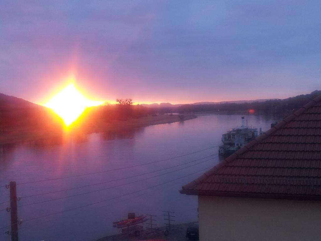 Ferienwohnung An Der Elbe Dresden Luaran gambar
