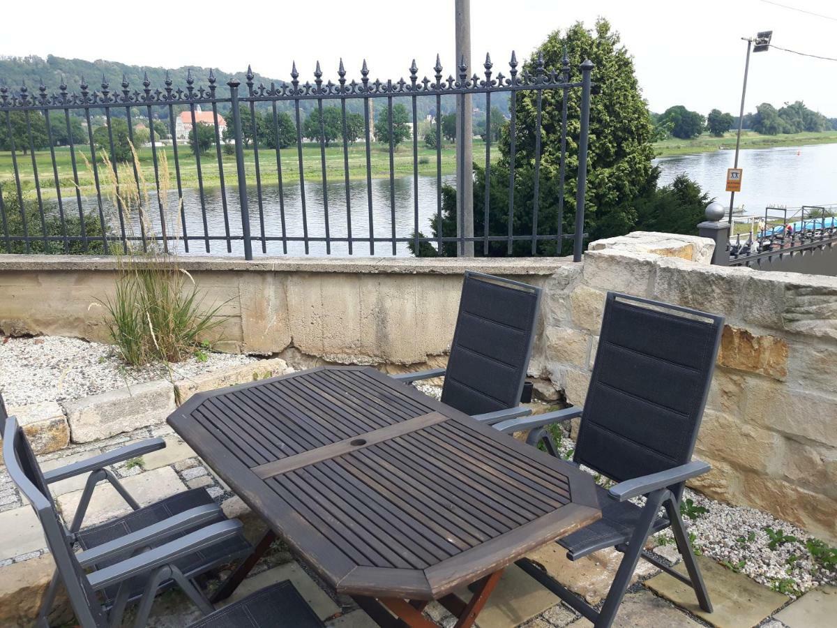 Ferienwohnung An Der Elbe Dresden Luaran gambar